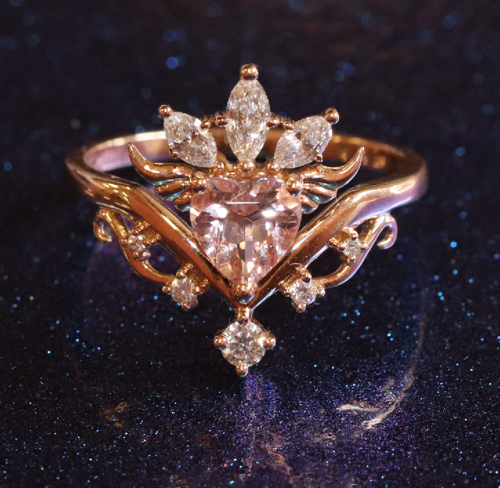 Morganite Isabella Ring
